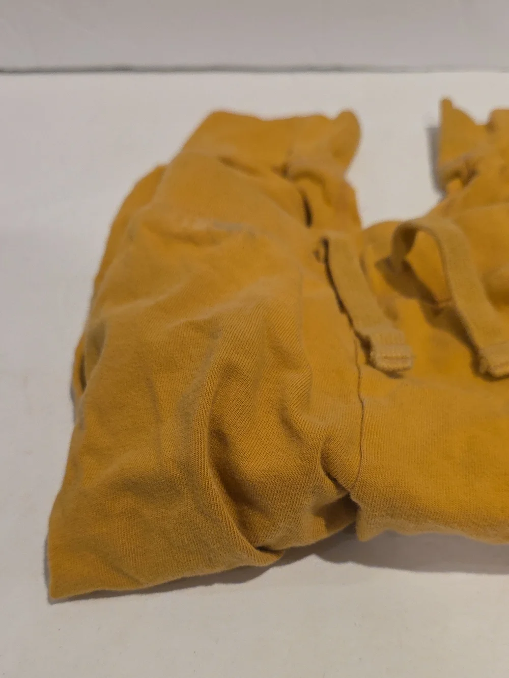 Gap Size 2 T Mustard Yellow Baby/Toddler Drawstring Joggers Gold